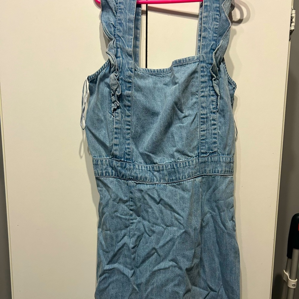 Denim dress